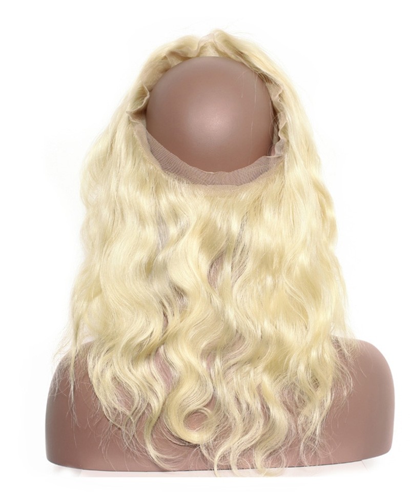 360 lace wig 613